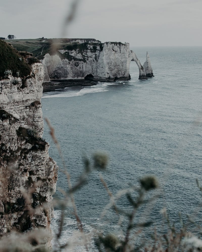 Seaside cliffs